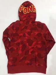 Bape Shark Hoodie Camo Purple