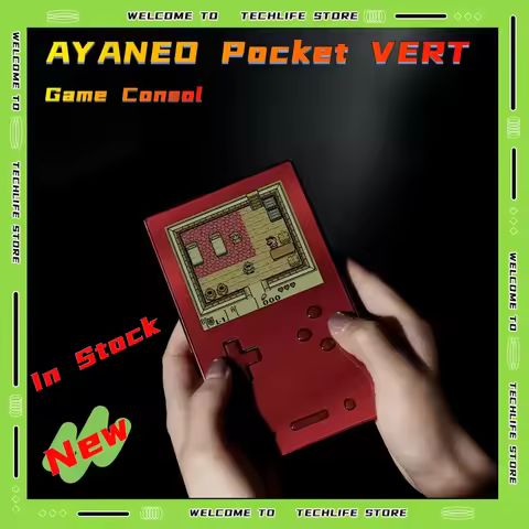 AYANEO Pocket VERT Handheld Game Console 3.5 Inch 1440x1600 LTPS LCD 6000mAh Gyroscope WiFi Bluetoot