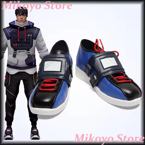 New Game Valorant ISO Cosplay Shoes Anime Boots Accessories Halloween Christmas Carnival