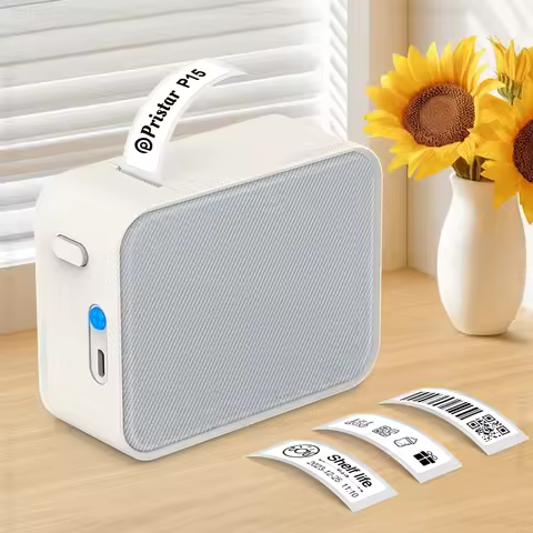 P15 Mini Label Maker Similar as D11 D110 D101 Marklife P15 Thermal Label Printer Handheld Sticker Ma