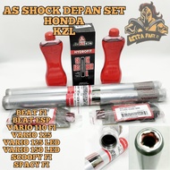 AS SHOCK DEPAN SET HONDA AHM KZL 100% ASLI ORIGINAL HONDA AHM SEAL SHOCK OLI SHOCK BEAT FI BEAT ESP VARIO 110 FI VARIO 125 OLD VARIO 125 LED VARIO 150 LED SCOOPY FI SPACY FI SHOK SOK SKOK SOK