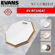 Evans RF10G-AT RealFeel 10" 1-Sided Attacktile Pad / Drum Practice Pad - Made in USA