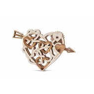 Wood Trick(3D Puzzle) - Heart