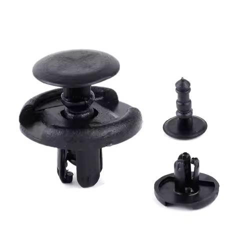 CITALL 50pcs Fender Splash Shield Clips Push Rivet Fastener Retainer 9S9AK07332 0940907332 For Mazda