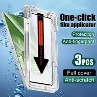 3Pcs for IQOO Z10X Z9x Z8x Z7x Z6x Z5x Z3 Z7i Z7 Z10 Z9 Turbo Pro Tempered Glass Easy Install Auto-D