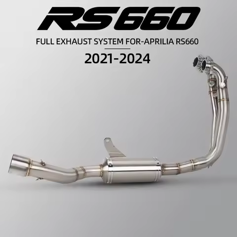 RS660 Exhaust Headers Tube For Aprilia RS 660 Factory Tuono 660 Factory 2021-2026 Motorcycle Exhaust