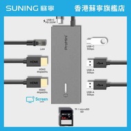 ProMini CH9T 9-in-1 雙HDMI USB-C擴展器