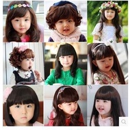 Wig Rambut Anak Perempuan / Wig Anak / Aksesoris Rambut Bayi Anak