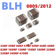 100PCS SMD Ceramic Capacitors 0805 2012 33NF 39NF 40NF 47NF 50NF 56NF 68NF 82NF 100NF 120NF 150NF 18