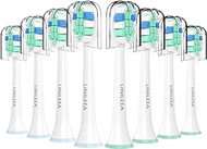 Replacement Toothbrush Heads for Philips Sonicare, Brush Head Compatible with Philips Sonic Care Electric Toothbrush Heads, 8 Pack