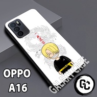 Softcase glossy OPPO A16/case OPPO A16 ANIME/case OPPO A16 glitter/casing OPPO A16