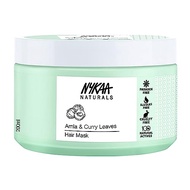 Nykaa Naturals Hair Mask, Amla and Curry Leaves, 6.76 oz - Promotes Growth, Fights Hair Loss - Safe 