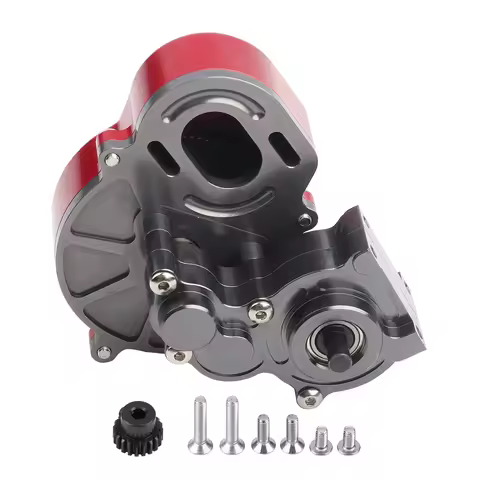 Upgrade Accessory Center Gearbox With Motor Mount for AX10 SCX10 1/10 Scale RC Crawler Car