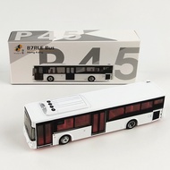 Hong Kong Tiny P45 White Color B7RLE Bus 1/110 Diecast Model 018020 (Diy Color)