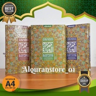 New!! Al Quran Al Qosbah Al-Madrasah Duo Latin A4 / Alquran Belajar