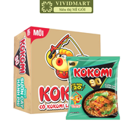 [THÙNG 30 GÓI] - MASAN - Mì Kokomi 90 4 vị: Tôm chua cay Sườn cay hành phi Hải sản cay tê Bò xốt cà 