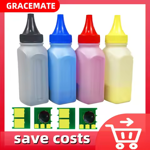 Compatible toner powder and chip CF350A CF350 350a CF351A CF352A CF353A 130A for hp LaserJet Pro MFP