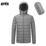 Men's winter thick jacket - lightweight and warm 3LN0