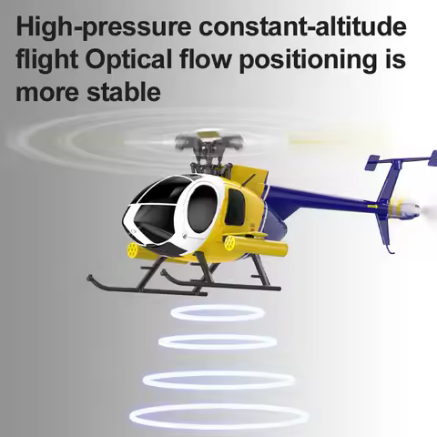 Cflgf K300 Rc Helicopter Brushless Direct Drive Motor Six Channel Four Rotor Optical Flow Positionin