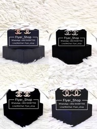 Chanel CC 耳環 經典 mini CC 耳環耳釘 Classic mini cc earrings  Crystal pearl earrings 愛心耳環 心心耳環 星星耳環 圓形耳環 經典