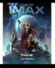 【電影周邊】❗正版❗雷神索爾4：愛與雷霆 電影周邊 IMAX海報 A3 全台限量