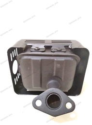 KNALPOT GX160 gx 200 gx220 55 hp 65hp 7hp mesin pompa alkon Hitam Silencer Muffler Gx160 Gx200