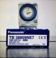 PANASONIC TB38809NE7T นาฬิกาตั้งเวลา พานาโซนิค 24 ชั่วโมง มีแบตเตอรี่สำรองไฟ AUTOMATIC TIME SWITCH T
