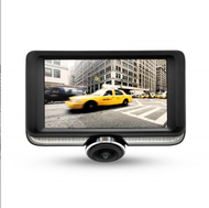 全城熱賣 - 高清全景360度1080p雙鏡頭行車記錄儀（圖片色）