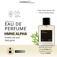 HMNS ALPHA PARFUME | Inspired Perfume Eau De Parfum | Perfume Men Long Lasting | Woody Green Tea Cit