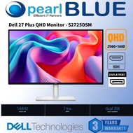 Dell 27 Plus QHD Monitor - S2725DSM 2560 x 1440 at 144 Hz Replaced Older Series S2725DS
