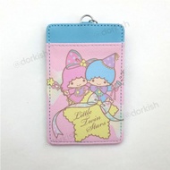 Sanrio Little Twin Stars Kiki &amp; Lala Ezlink Card Holder With Keyring