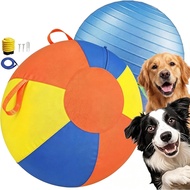 10/18/22"HerdingBallfors&Horses-Tear-ResistantInflatableToywithHeavy-DutyHandleCover&Pump-DurableExe