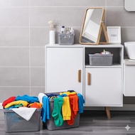 12L/20L Laundry Basket Toy Storage Multipurpose Storage Thickened Plastic Organizer Box Bakul Baju K