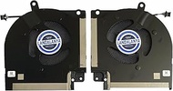 Replacement New Laptop CPU and GPU Cooling Fan for DELL Alienware X17 X17 R1 X17R1 CN-0X63JW CN-09DN