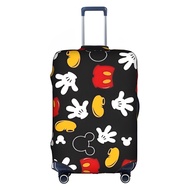 Cartoon Luggage Cover Hello Kitty Kuromi Travel Suitcase Protective Cover Elastic Luggage Elastic Dust Apply To 18-32 inch Accessories,Mickey mouse pattern case cover protector