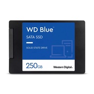 【จัดส่งในพื้นที่】Western Digital 250GB 500GB 1TB SSD (เอสเอสดี) WD BLUE 3D NAND SATA WDS250G2B0A WDS
