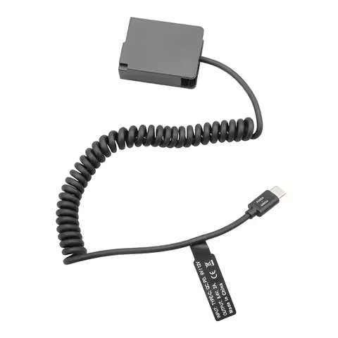 Upgraded DMW-BLC12 Dummy Battery DMW-DCC8 PD USB-C Coupler for GX8