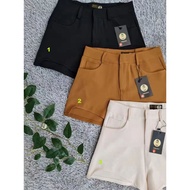 TALENT Thailand High Waist Short Pants  (black)  泰国高腰短裤