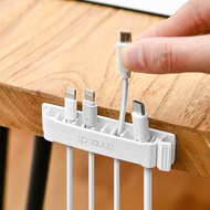 Desktop Cable Organizer Data Cable Buckle Mobile Phone Charging Cable Hub Fixing Clip Wire Holder Ca