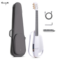 Enya Acoustic-Electric Carbon Fiber Classical Nylon String Travel Guitar NEXG 2N Smart Acustica Elec