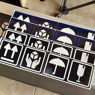Stiker Hardcase Sound Stiker Fragile Packing Cuttng Mesin