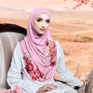 HEGIRA SO - AMORA OPULENT | PRINTED SLIP ON (INSTANT HIJAB) >> CHIC CASUAL