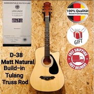 Mito MG-38 / JG-38 / D-38 / PF-38 38" Inch AC Acoustic Guitar Folk Guitar  # Akustik Kapok Gitar Cap