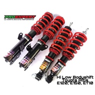ADJUSTABLE TOYOTA ALTIS E120 E150 E170 PROEXPERT HILOWBODYSHIFT HILOWSOFTHARD