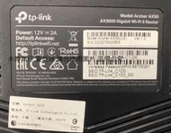 二手TP-Link Archer AX50 無線網路分享器路由器(上電有反應但功能未測狀況如圖當銷帳零件品