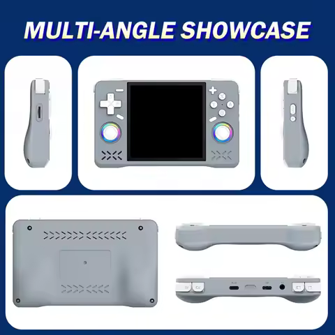XF40H Retro Handheld Video Game Console, Linux System 4 Inch IPS Screen Mini Portable Handheld Video