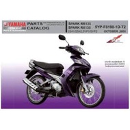 PART COVERSET SPARK 135 PURPLE 2005