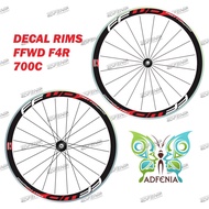 Sticker FFWD F4R Sticker Width 3cm Sticker Decal Rim Rims Rims Roadbike Fixedgear 700c