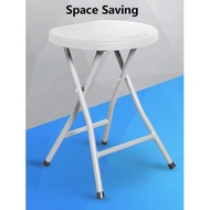 [SG Seller] HDPE Portable Folding Stool / Foldable Stool Chair Outdoor Home Living Office Space Saving Chair