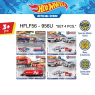 Hot Wheels Team Transport Sold as set 4 Cars ฮอตวีล รถบรรทุกรถยนต์ ขายยกชุด 4 คัน (FLF56 956U)